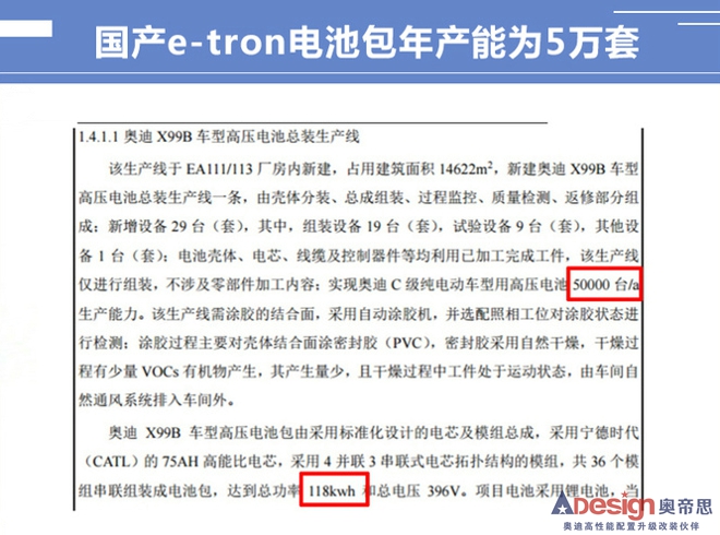 奥迪国产e-tron下线 年产5万台60万元起售-图2